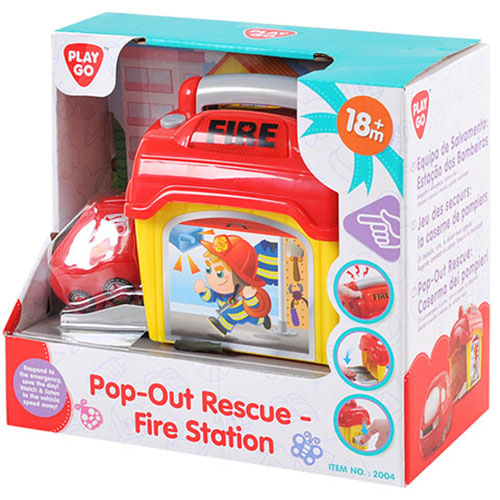 Игровой набор - Пожарная станция с машинкой  